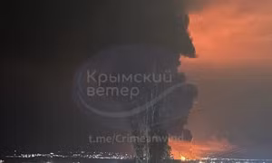UAV của Ukraine lần thứ hai tấn công trung tâm nhiên liệu trọng yếu ở Crimea
