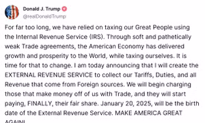 Đảng Dân chủ lên tiếng về ý định lập Sở Thuế vụ Nước ngoài của ông Trump
