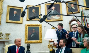 Tổng thống Trump đưa Phòng Bầu dục thành nơi mang đậm dấu ấn cá nhân