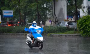 Đêm 15/8, các khu vực có mưa dông, đề phòng lốc, sét và gió giật mạnh