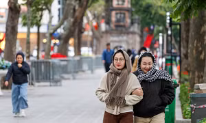 Thời tiết ngày 17/1: Bắc Bộ và Trung Bộ duy trì rét về đêm, Nam Bộ ngày nắng