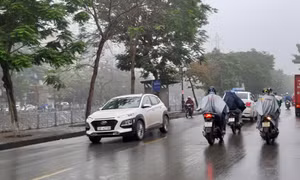 Từ đêm 15-18/4, khu vực Bắc Bộ, Bắc Trung Bộ có mưa rào và dông