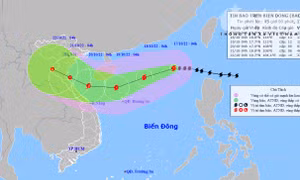 Thời tiết ngày 17/10: Không khí lạnh tăng cường, Bắc Bộ trời lạnh về đêm và sáng, bão số 6 trên biển Đông
