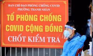 Hà Nội: Nhiều địa bàn thuộc quận Hai Bà Trưng lập chốt phong toả phòng, chống dịch