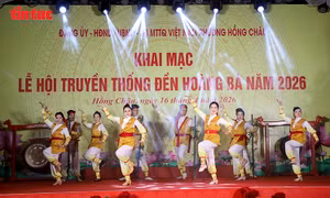 Lễ hội đền Hoàng Bà lan tỏa truyền thống yêu nước, tri ân tiền nhân