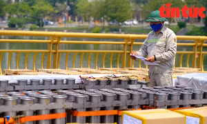 Sẵn sàng cho trận địa pháo hoa tầm cao dịp Giỗ Tổ Hùng Vương