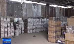 Phát hiện kho máy điều hòa nhập lậu tại TP Hồ Chí Minh
