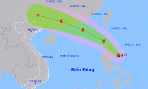 Thời tiết ngày 23/8: Bão Ma-on mạnh dần lên