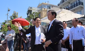 Bộ trưởng Trần Hồng Hà đánh giá cao việc làm sạch sông Tô Lịch, hồ Tây bằng công nghệ Nhật Bản