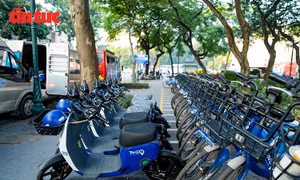 Hà Nội lần đầu đưa vào hoạt động xe điện hai bánh công cộng