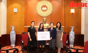 Ban Vận động cứu trợ Trung ương đã tiếp nhận 1.974 tỷ đồng