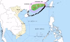 Thời tiết ngày 3/9: Bão số 5 rời Biển Đông, nhiều vùng biển có gió mạnh, sóng lớn