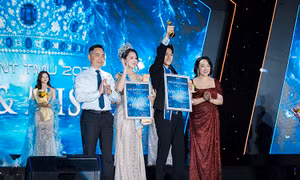 Sinh viên Khoa Khách sạn Du lịch đăng quang Nam vương Miss & Mister TMU 2026