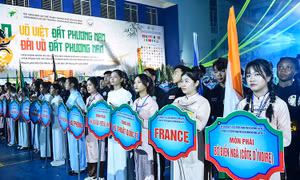 Khai mạc Liên hoan quốc tế Võ cổ truyền TP Hồ Chí Minh lần thứ 7