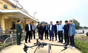 Bay thực nghiệm UAV phục vụ quản lý và tổ chức Lễ hội Du lịch Chùa Hương 2026