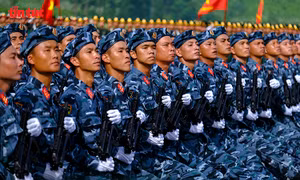 Lực lượng Quân đội, Công an hợp luyện chuẩn bị kỷ niệm 80 năm Quốc khánh