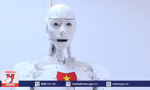 Robot Việt Nam biết giải toán, đọc thơ