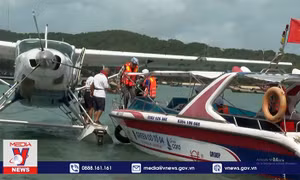 Chuyến bay thủy phi cơ đầu tiên đến với Cô Tô