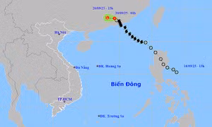 Thời tiết ngày 20/9: Áp thấp nhiệt đới suy yếu, không còn ảnh hưởng trực tiếp đến Việt Nam