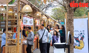 Tinh hoa văn hóa Bắc Ninh tỏa sáng tại không gian phố đi bộ Hồ Gươm