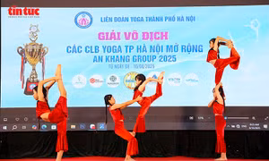 Sôi động Giải các Câu lạc bộ Yoga TP Hà Nội mở rộng