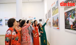 Khai mạc triển lãm 'Tự hào một dải non sông'