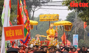 Lễ hội Đền Sái - Nghi lễ rước vua giả độc đáo có một không hai
