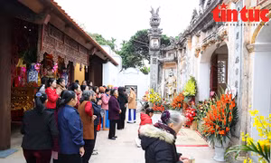 Khánh thành công trình tu bổ di tích quốc gia Đền Hồ Đề