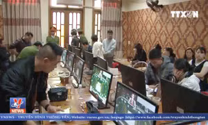 Triệt phá 3 tụ điểm cờ bạc núp bóng trò chơi điện tử