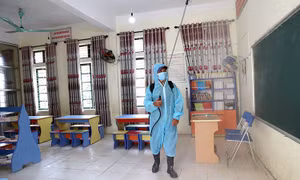 Huyện Phúc Thọ (Hà Nội) sẵn sàng đón học sinh trở lại trường