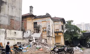 Cận cảnh căn biệt thự sắp bị phá bỏ, từng là trạm phát sóng bản Tuyên ngôn độc lập 