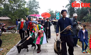 Thưởng thức ẩm thực tại 'Phiên chợ vùng cao ngày Tết' ở thủ đô