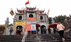 Đền Bà Chúa Kho mở cửa lại và thắt chặt công tác phòng chống dịch