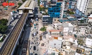 Vành đai 2,5 qua Thanh Xuân cơ bản giải phóng xong mặt bằng