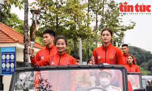 Lễ xin lửa thiêng và rước đuốc Đại hội Thể thao toàn quốc lần thứ IX năm 2022