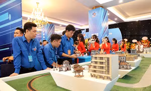 Trải nghiệm không gian sáng tạo 'Hà Nội thành phố tương lai'