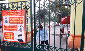 Công viên ở Hà Nội đồng loạt đóng cửa đề phòng dịch COVID-19