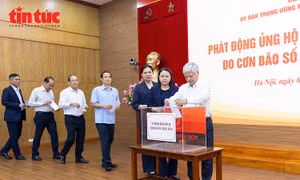 Hơn 673 tỷ đồng ủng hộ đồng bào bị thiệt hại do bão số 10