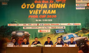 160 vận động viên tham gia giải đua xe ô tô địa hình Việt Nam 2020