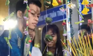 Tái hiện Lễ Ok Om Bok của dân tộc Khmer