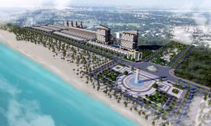 Dự án Khu du lịch biển Thắng Liên được cập nhật vào Quy hoạch chung phường Hoàng Mai