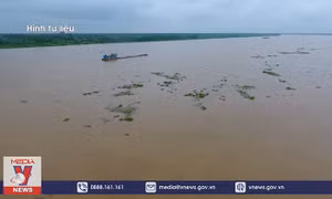 Cảnh báo lũ trên sông Hồng