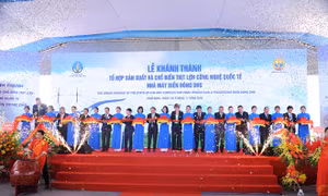 Khánh thành tổ hợp sản xuất và chế biến thịt lợn theo công nghệ quốc tế