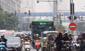 Hà Nội đang hoàn thiện đề án hạn chế xe máy theo giờ tại 6 tuyến phố và 1 khu vực