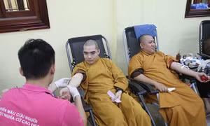 Giáo hội Phật giáo tổ chức Ngày hội hiến máu, hiến tạng cứu người 