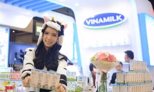 Sản phẩm sữa các loại của Vinamilk ra mắt người tiêu dùng Trung Quốc tại Thượng Hải