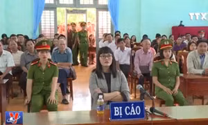 Phạt tù Huỳnh Thục Vy về tội 'xúc phạm Quốc kỳ'