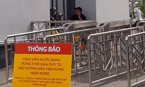 Yêu cầu Công viên nước Thanh Hà khắc phục hậu quả, đủ điều kiện mới được hoạt động