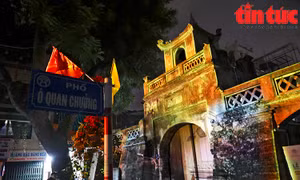 Ô Quan Chưởng rực rỡ với trình diễn nghệ thuật ánh sáng 3D