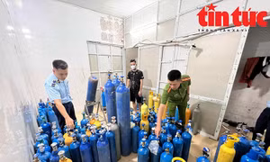 Phát hiện bình 'khí cười' dạng mới lần đầu du nhập vào Hà Nội